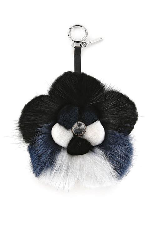 fendi flower bag charm|genuine fendi bag charm.